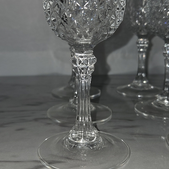 Vintage Cristal D'Arques Longchamp Champagne Flutes / Glasses - Picture 5 of 8